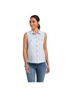 Tops Ariat Boom Boom Azules | XFK306219